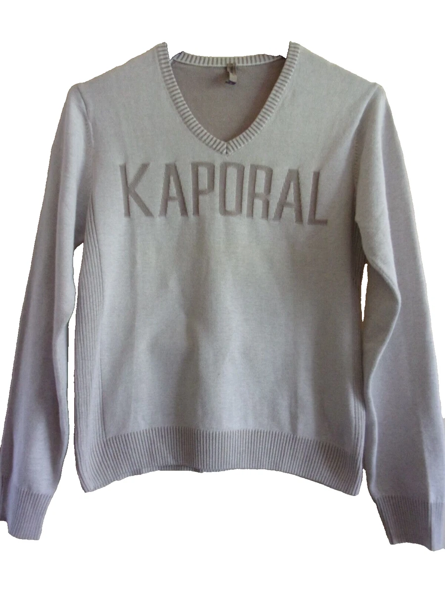 Pull Léger Homme Kaporal 5 - Taille M, 100% Coton, Noir, Occasion Très Bon état