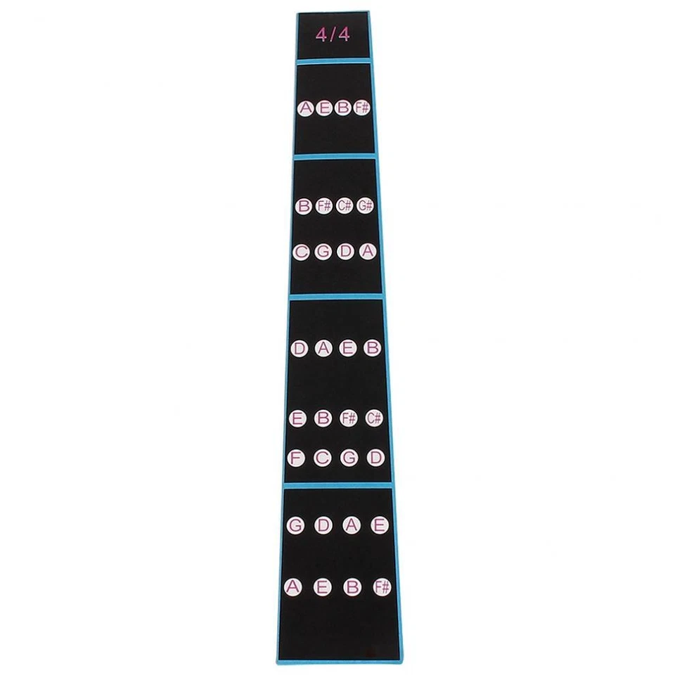 4/4 Violin Fingerboard Sticker Fretboard Indicator Note Label Fingering Chart - Image 2 of 4