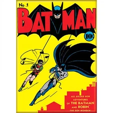 Batman Comic Book Cover #1 Magnet Multi-Color