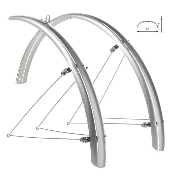 Ailes De Vélo Vintage – Paires Avant/arrière Avec Morsetti Cristina, Italie, 26 Pouces