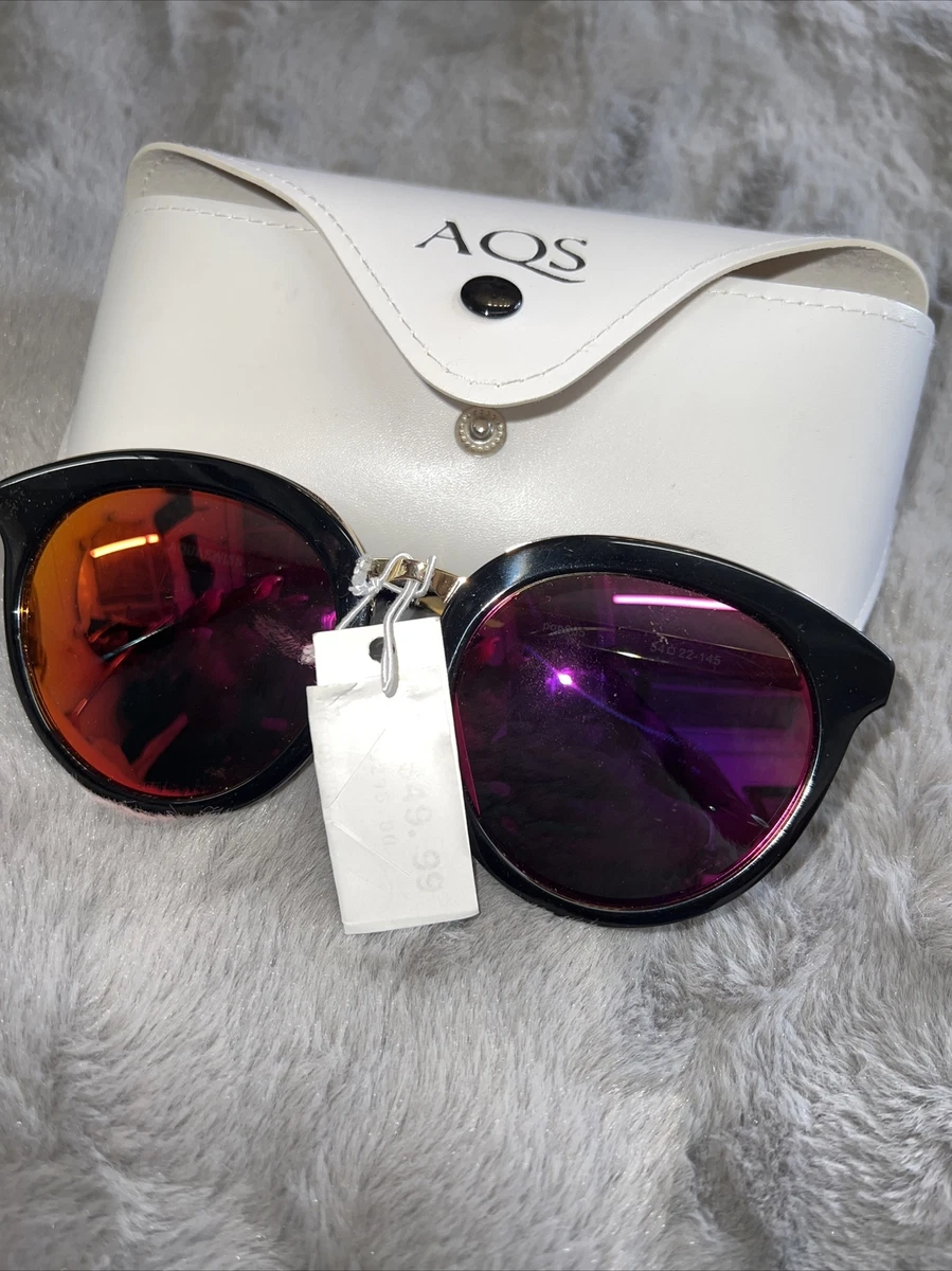 AQS Aquaswiss Sunglasses Black Frame Mirrored Lens eBay