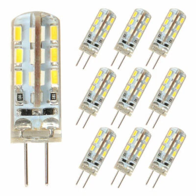 3W 10x G4 LED Lampe Stiftsockel Leuchtmittel Birne Kaltweiß Dimmbar DC/AC 12V - Bild 1 von 4