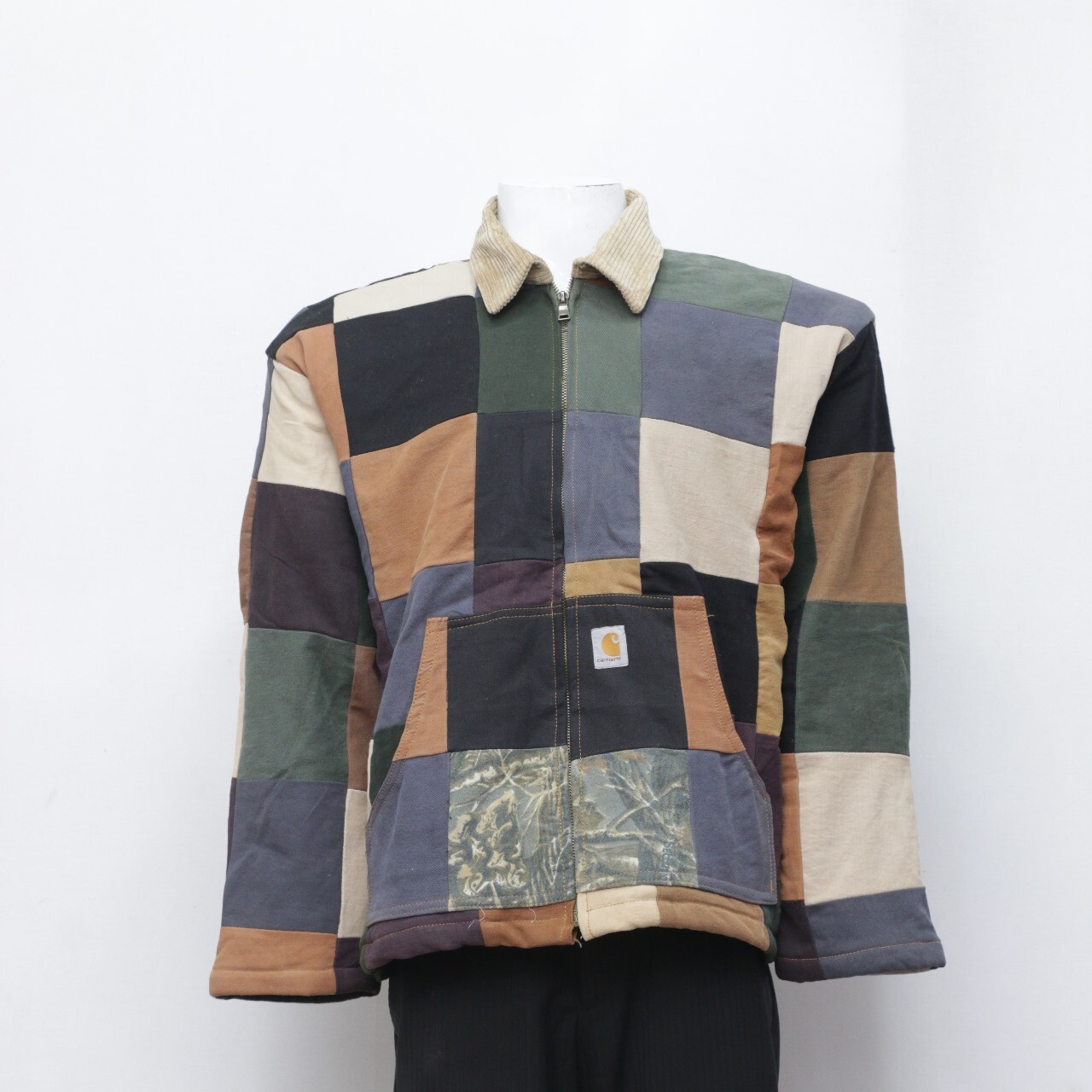 Reworked Carhartt Patchwork Canvas Jacket (CR0230) - image 1