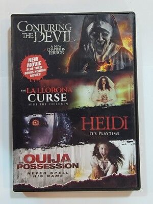 Conjuring Devil La Llorona Curse Heidi Ouiji Possession (DVD) 4 Film