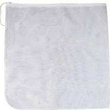 Mesh Bag with Drawstring 24 in. x 24 in. (Brew in a Bag) Reusable Brewing Grain