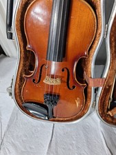 Vintage Erich R Pfretzschner 3/4 violin, Germany Bow  Case Sound Beautiful
