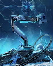 Blizzard game World of Warcraft Lich King Computer Monitor Stand