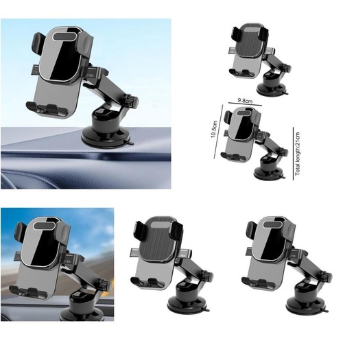Support Smartphone Auto Accessoires Voiture Angles de Vision Flexibles pour Taxi - Photo 9 sur 15
