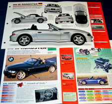 1998 BMW M Roadster Specs Info Original Poster Brochure Print 98 Z3M Z3