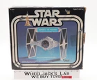 White Imperial Tie Fighter WORKS 100% Complete Star Wars 1978 Kenner Vehicle