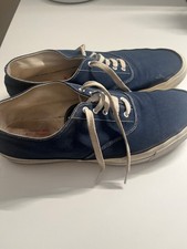 Anatomica Wakouwa Deck Shoes Navy Canvas Trainers Sneakers US 10 280 Japan