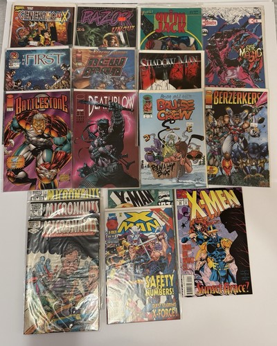 Lot Of 25 Collectible Comic Books-Marvel, Image,First &More! Great Condition-Bag
