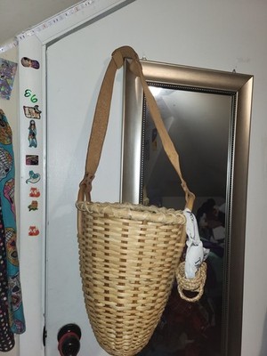 Authentic TX Woven Pack Basket Adjustable Straps 13'' Tall