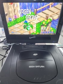 USED AUTHENTIC WORKING -) SONIC 3D BLAST (- GAME DISC ONLY - SEGA SATURN