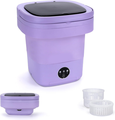 #ad #ad 16L Portable Washing Machine Small Portable Washer and Dryer Combo Mini Foldabl $76.25
