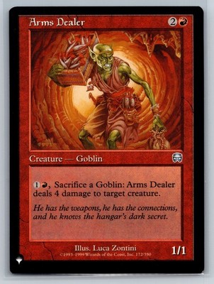 Arms Dealer U The List Reprints 172/350 NM