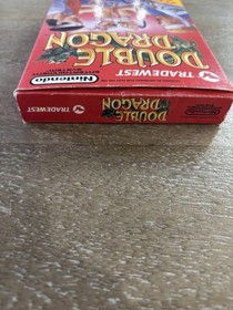 Double Dragon Nintendo NES Complete CIB Jimmy Lee Action Figure Inserts Cart Box