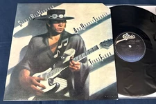 RARE!! 🔥STEVIE RAY VAUGHAN "Texas Flood" PROMO debut 1st US Press Top Sonics!