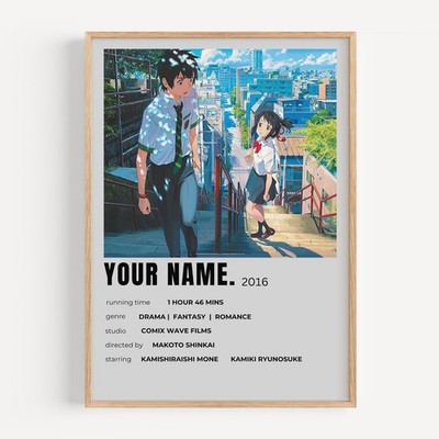 Your Name 2 Anime Poster Ar Print