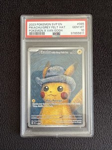 Pikachu with Grey Felt Hat Psa 10 | eBay