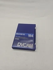 New Sony 184 PDV-184N DVCAM Advanced Metal  Tape. Vintage Media!