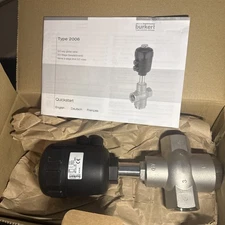 Burkert 2006 A PTFE 3/2 Way Valve With Straight Seat V003-081 OEM
