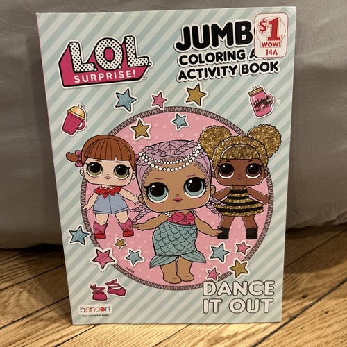 LOL SURPRISE! Jumbo Coloring & Activity Books PLUS Word Search Book New Lot Of 3 - Bild 4 von 4