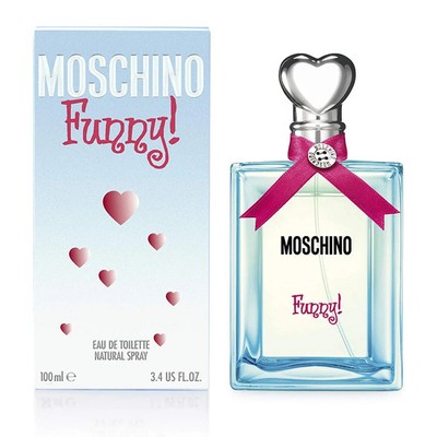 MOSCHINO FUNNY Eau De Toilette 3.4 Fl oz For Women 100 ml Spray NIB Sealed