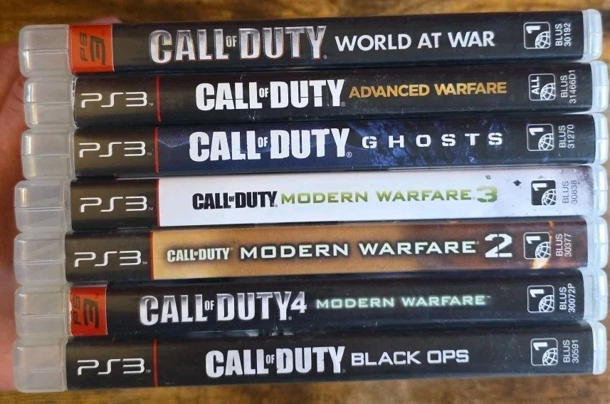 Call Of Duty Lot: 7 PS3 Games Playstation 3 Tested Working Classic Nostalgia COD - Image 3 of 4