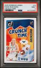 2025 PANINI DONRUSS WNBA CRUNCH TIME #19 PAIGE BUECKERS PSA 9