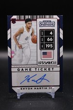 Kenyon Martin Jr., Rockets 2020 Panini Contenders Draft Picks, RC Red Auto, #121
