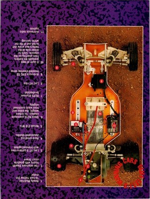Team Associated AE RC10 Print Ad Ephemera Wall Art Decor Cliff Lett Winning Cars
