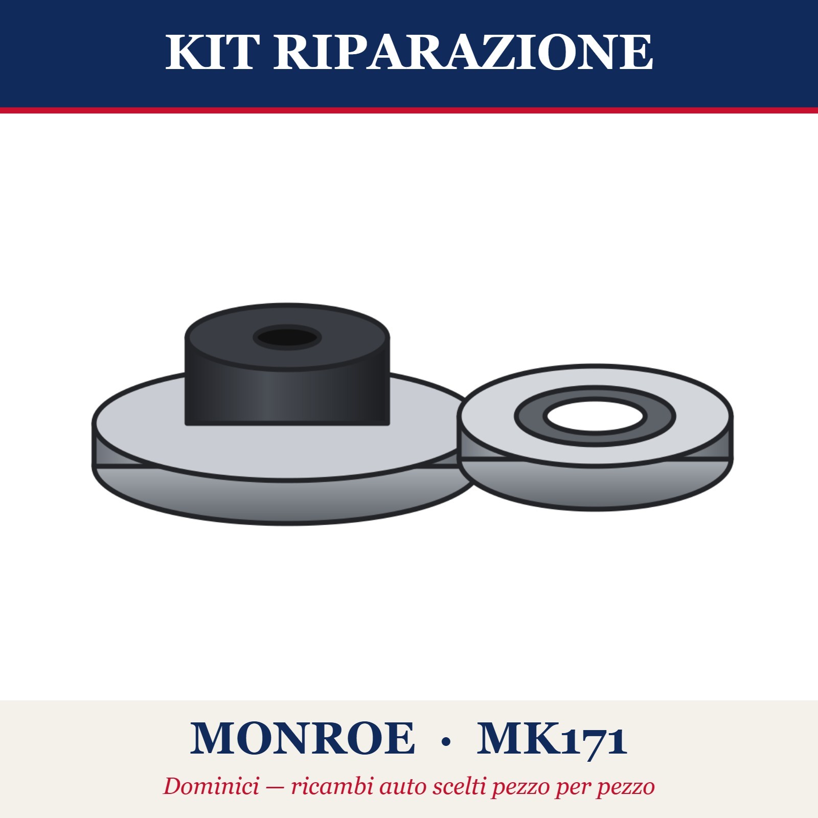 Ammortizzatore + Boccola cilindro MONROE per CHERY, TOYOTA RAV 4 II, TIGGO - Immagine 4