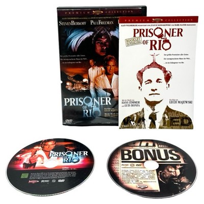 Prisoner of Rio 2DVD Premium Collection Bonusdisc Booklet FSK 16 Hülle gereinigt