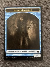 Mtg Mensch, Zauberer Spielstein Düstermond