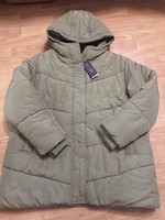 M&S Khaki Green Thermowarm Puffer Jacket – Hooded Winter Coat UK 20 / – Bnwt