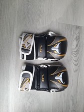 Essential MYTRA Fusion MMA Gloves with Open Palm Black 7 OZ