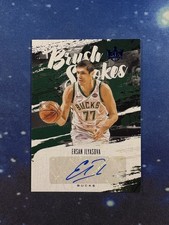 Ersan Ilyasova 2019-20 Panini Court Kings #BR-EIL Brush Strokes Auto Blue /25