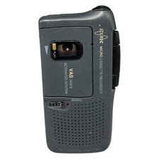 EDUTEC Micro Cassette Recorder Diktiergerät VAS Voice Activated System Recorder