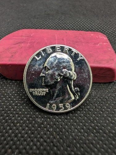 1959 Proof Washington Quarter 90% Silver