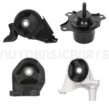 For 2001 Honda Civic 1.7L 4 Pcs Engine Motor Mount Kit Manual 9016 8973