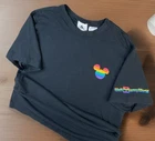 Disney Parks T-Shirt Unisex Sz L Pride Rainbow Collection Mickey Mouse Tee