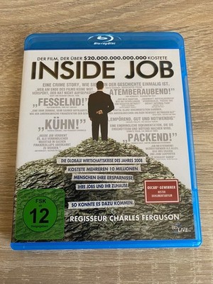 Inside Job - Blu-ray Disc - Mat Damon