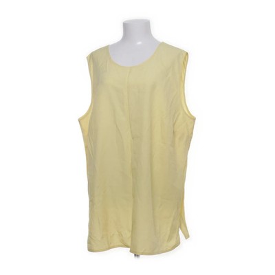 Creation Atelier Gj, Tank­top, Größe: 54, Gelb, Polyester/Viskose #jDH