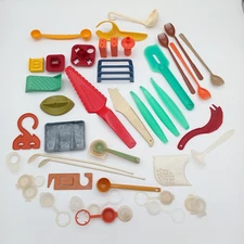 Lot of Vintage Tupperware Kitchen Accessories & Gadgets - 47 pieces