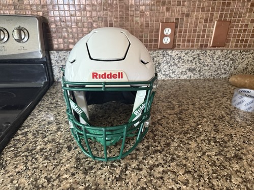 Riddell SpeedFlex Football Helmet White w/ Facemask X Large XL | eBay