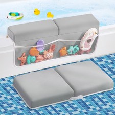 Bath Kneeler and Elbow Rest Pad Set Memory Foam Toy Organizer Parents Gift