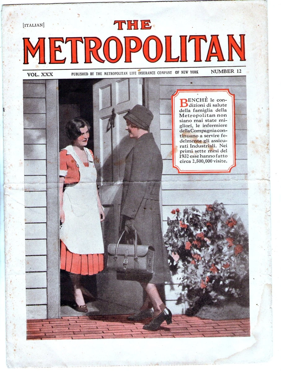 THE METROPOLITAN (ITALIAN)VOL.XXX NUMBER 12 | eBay