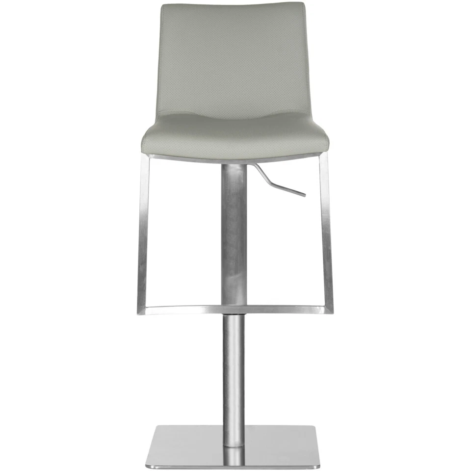 SAFAVIEH Ember Swivel Bar Stool | Grey | - Image 2 of 4