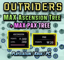OUTRIDERS 🌟 Max PAX & ASCENSION Tree Points • Modded (Playstation | XBOX | PC)